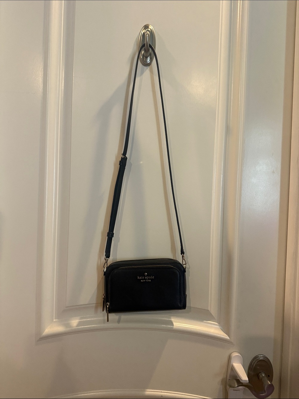 Black kate spade purse